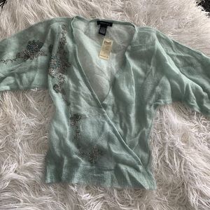 Arden B Sheer Sweater